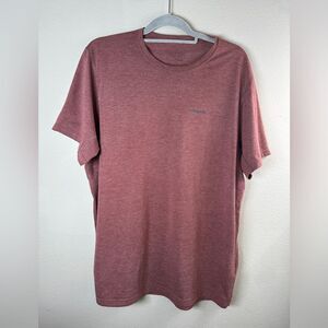 Patagonia Short Sleeve Shirt Men's Sz XL - Heathered maroon color